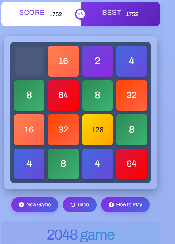 2048遊戲